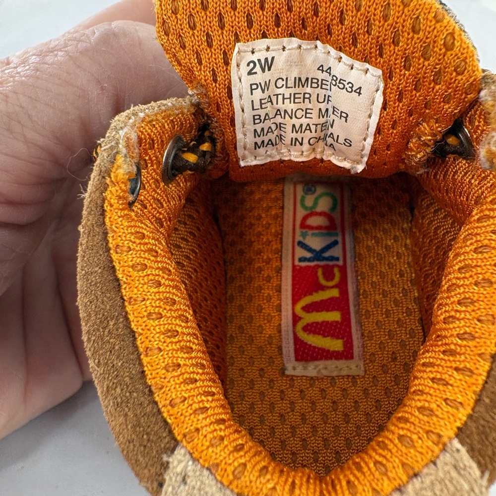 McKids Vintage Hiking Boots Toddler Size 2M - Picture 7 of 11